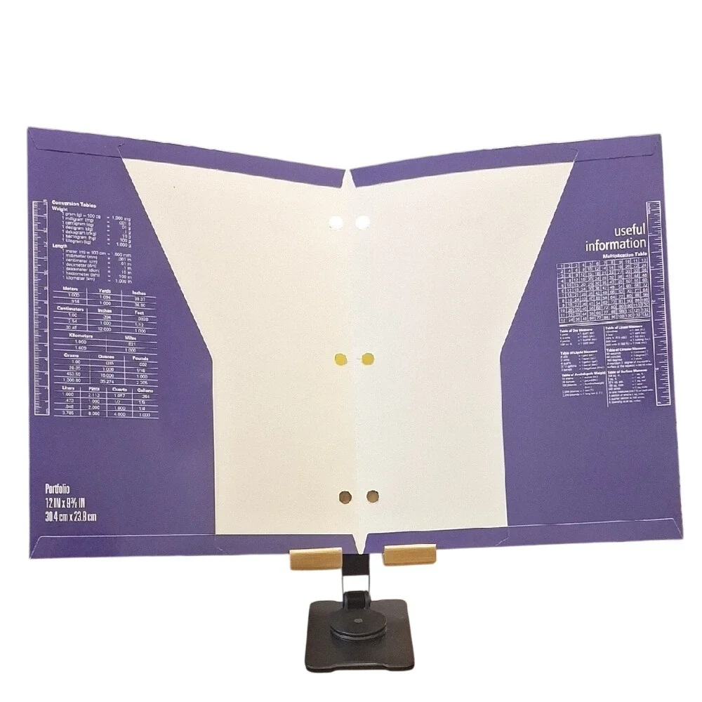Vintage Trapper Keeper Portfolio Purple 90s Retro OMG Cassette Folder‎ 3-Hole